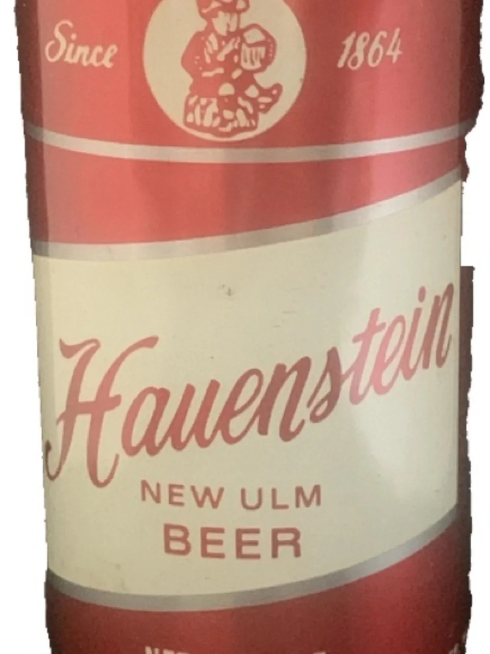 Vintage Beer Can Hauenstein New Ulm Beer Steel Can Pull Tab Empty